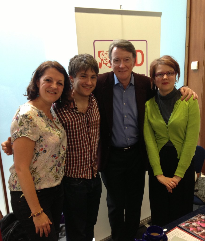 LCID members with Peter Mandelson